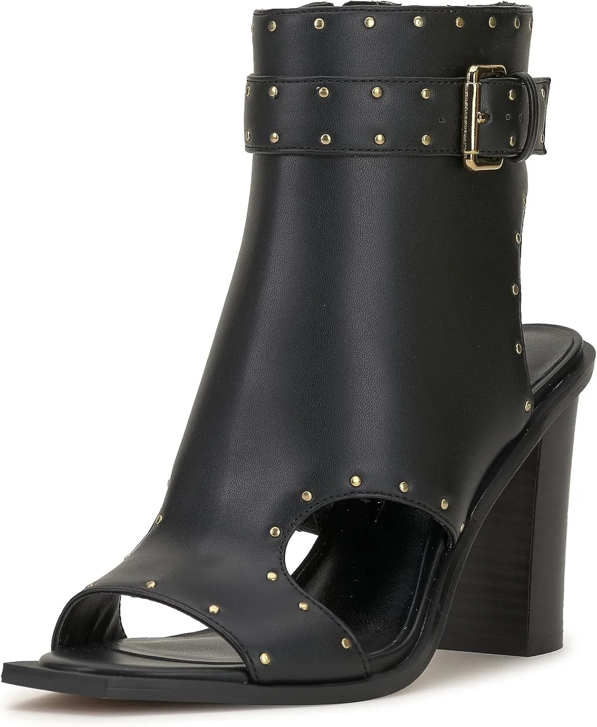 Jessica Simpson Women's Rochha Open Toe Bootie Mid Calf Boot