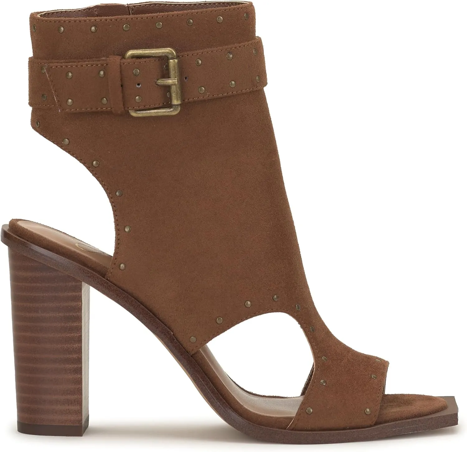 Jessica Simpson Women's Rochha Open Toe Bootie Mid Calf Boot