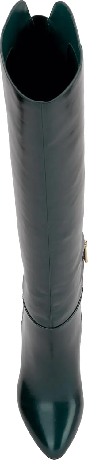 Jessica Simpson Womens Zipper Faux Leather Over-The-Knee Boots