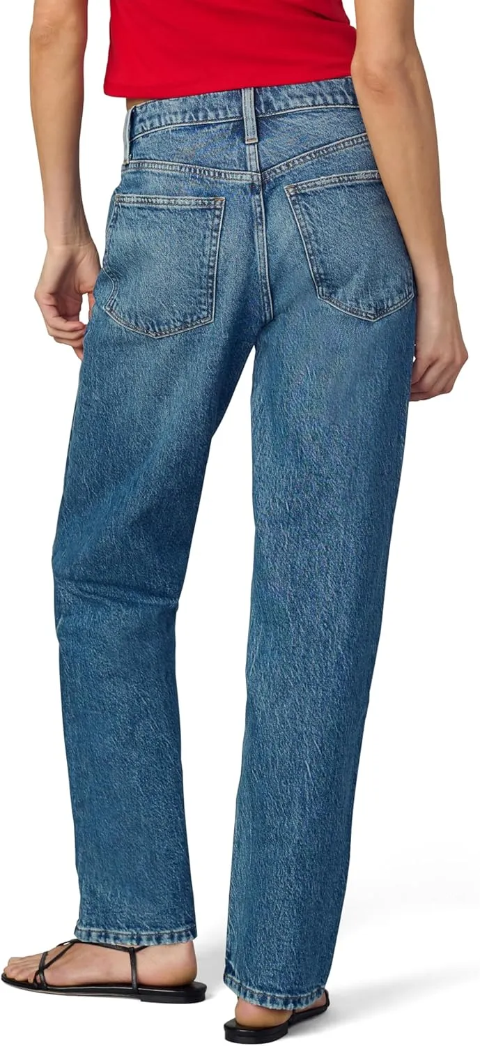 Joe's Women's The 90's Niki Mid Rise Boyfriend Straight Leg Jean