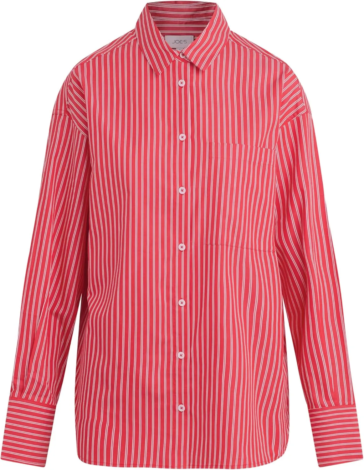 Joe's Women's The Boyfriend Button Down Long Sleeve Shirt