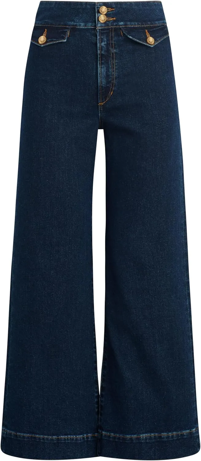 Joe's Women's The Ellia High Rise Wide Leg Ankle Jean