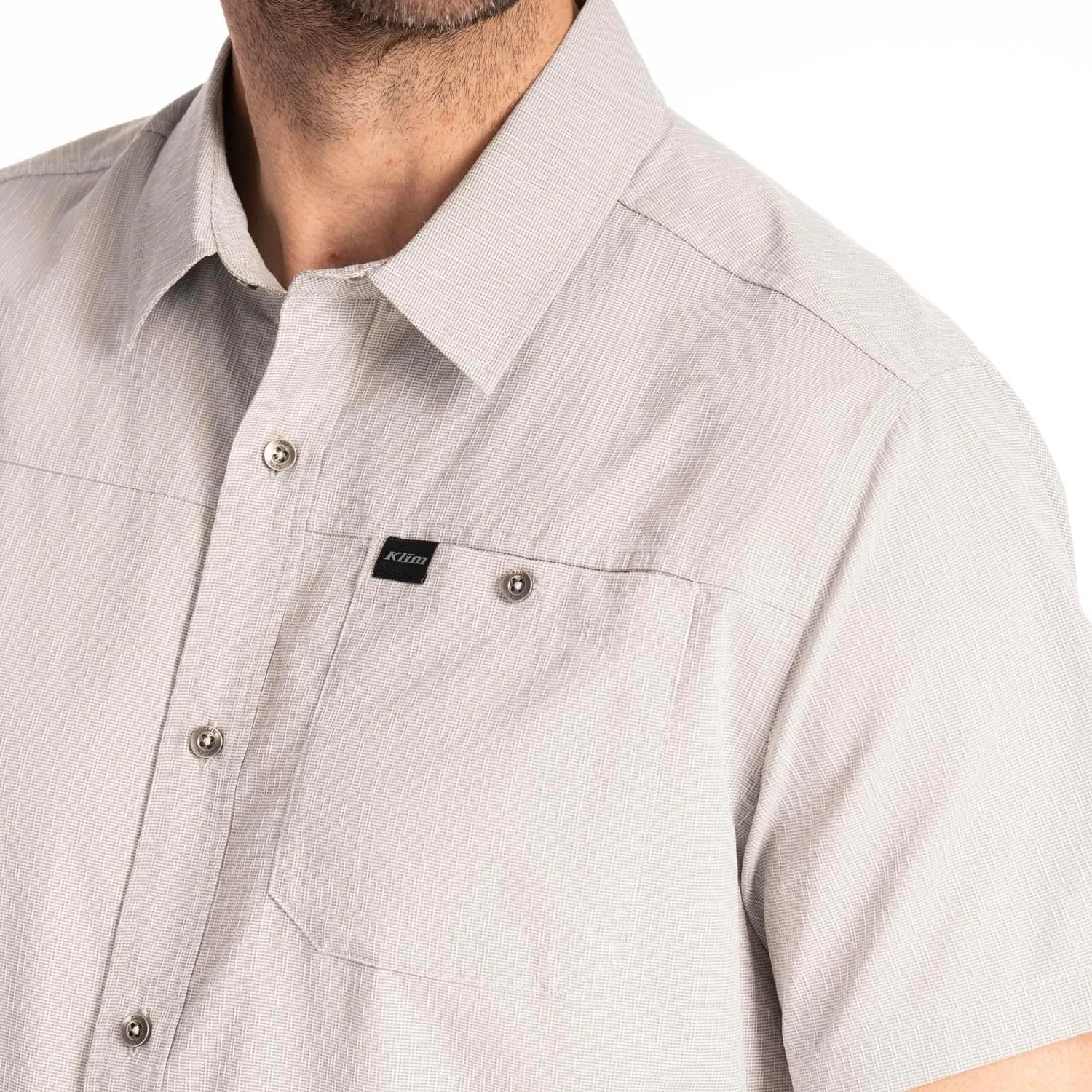 KLIM Men's Oxbow Short Sleeve Button Down Shirt