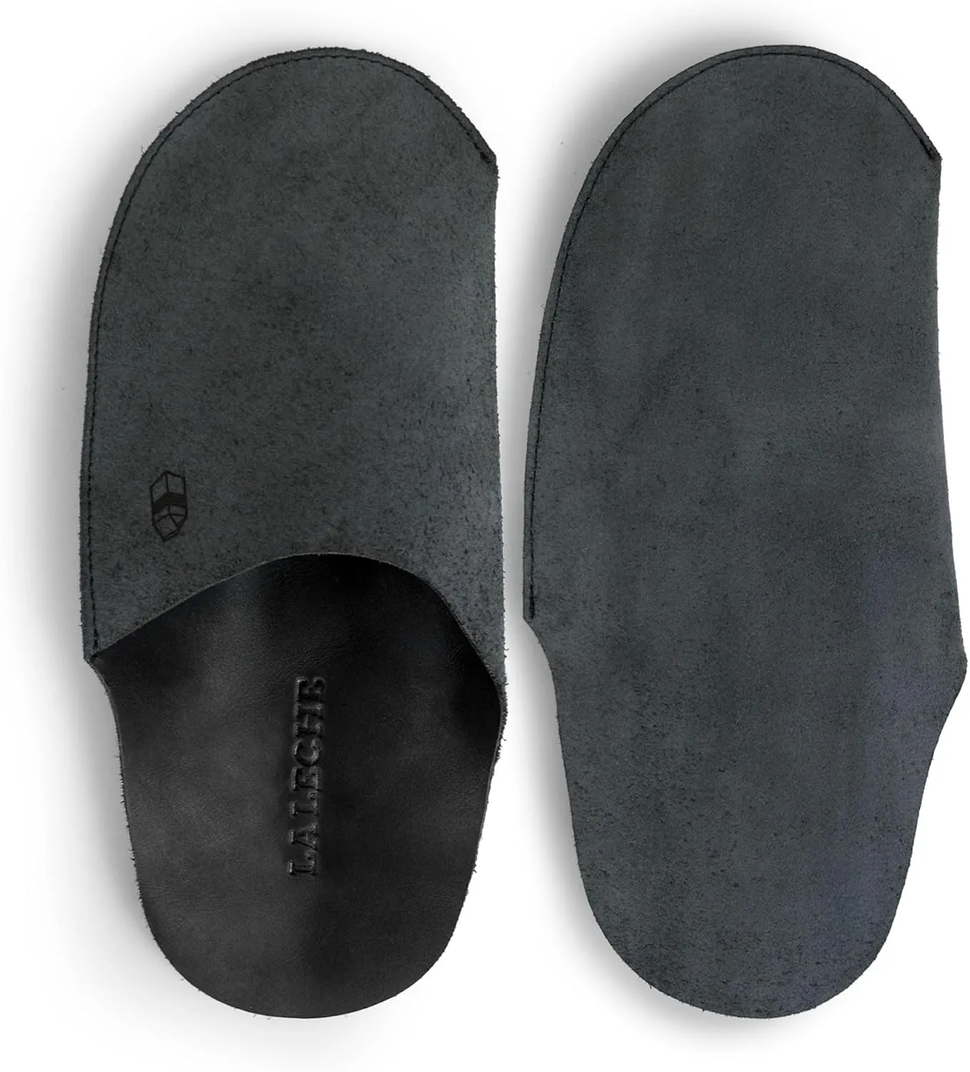La Leche, Minimalist Slippers for Men, Shoes for Home, Indoor-friendly Slippers, Full Grain Leather, Handmade