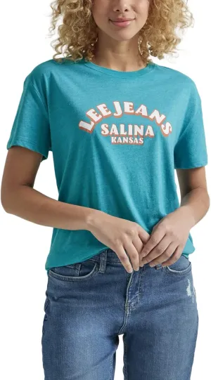 Lee Women's Legendary Scoop Neck Short Sleeve Boyfriend Tee