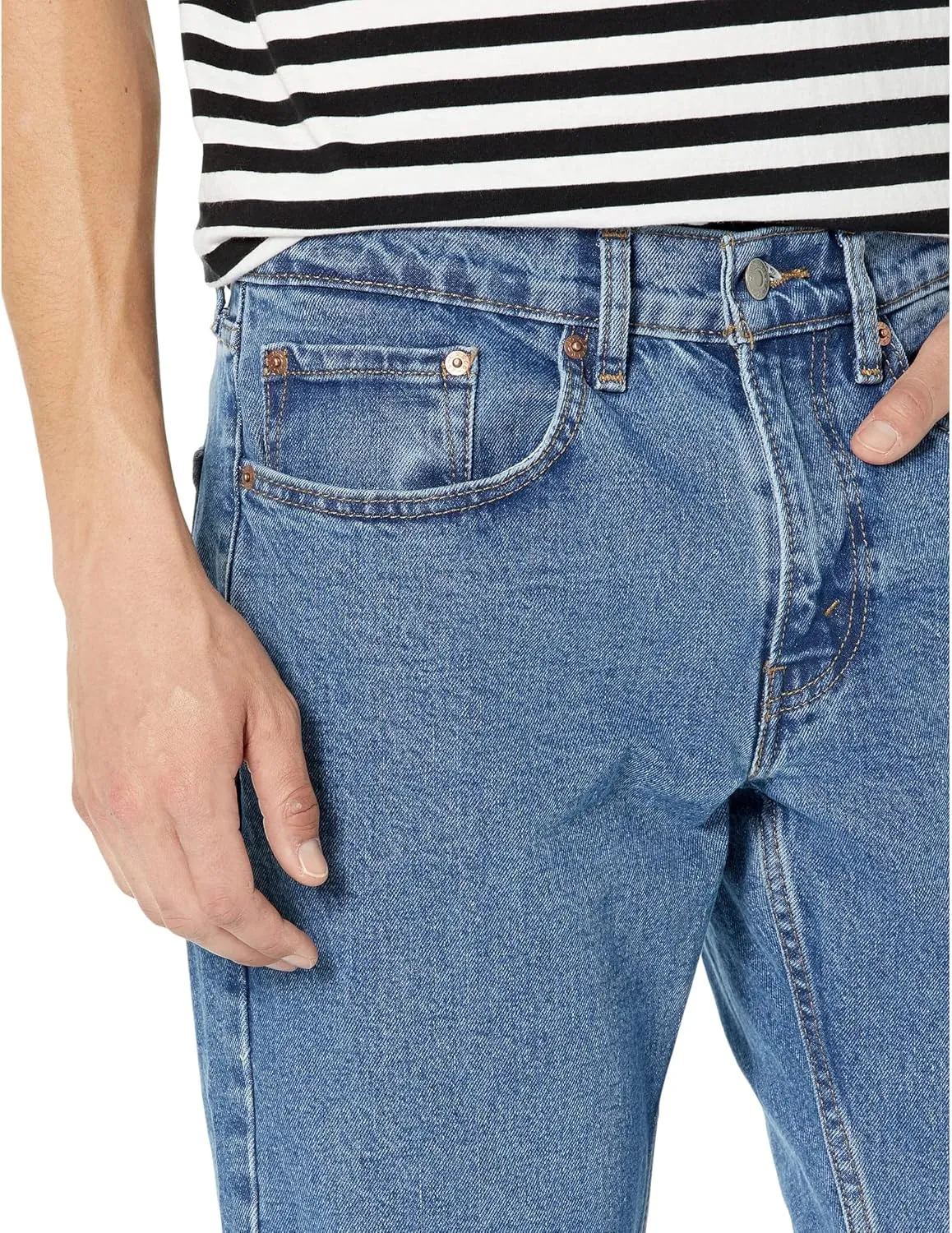 Levi Strauss Signature Gold Men's Relaxed Fit Flex Jeans (Available in Big & Tall)