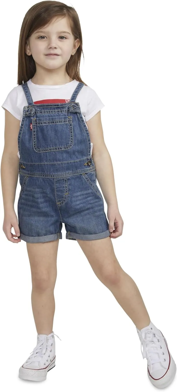Levi's baby-girls And Baby Denim Shortall