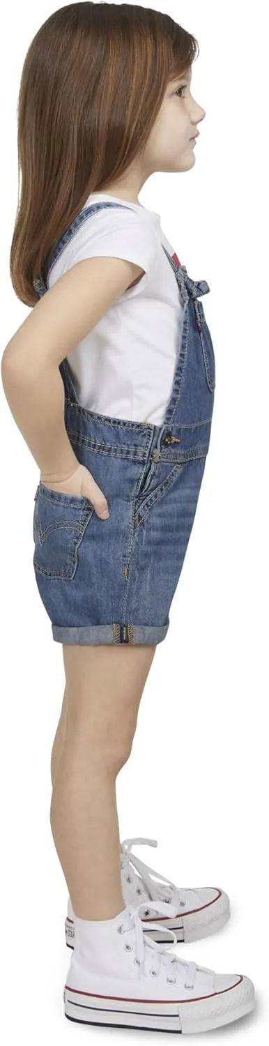 Levi's baby-girls And Baby Denim Shortall