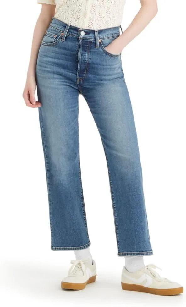 Levi's Women's Premium Ribcage Straight Ankle Jeans