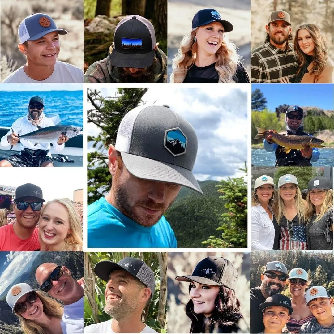 LINDO Trucker Hat - Mountain Sky