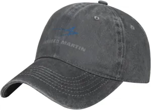 Lockheed Martin Adult Adjustable Classic Washed Casquette Cap Hat Baseball Cap for Man for Woman