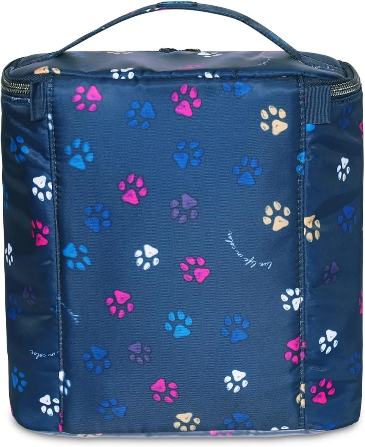 Lug Dolly Cosmetic Case, WILDLIFE BLACK