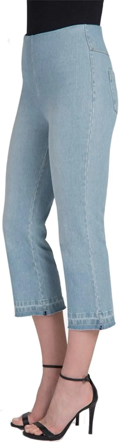 Lyssé Women's Denim Crop Flare