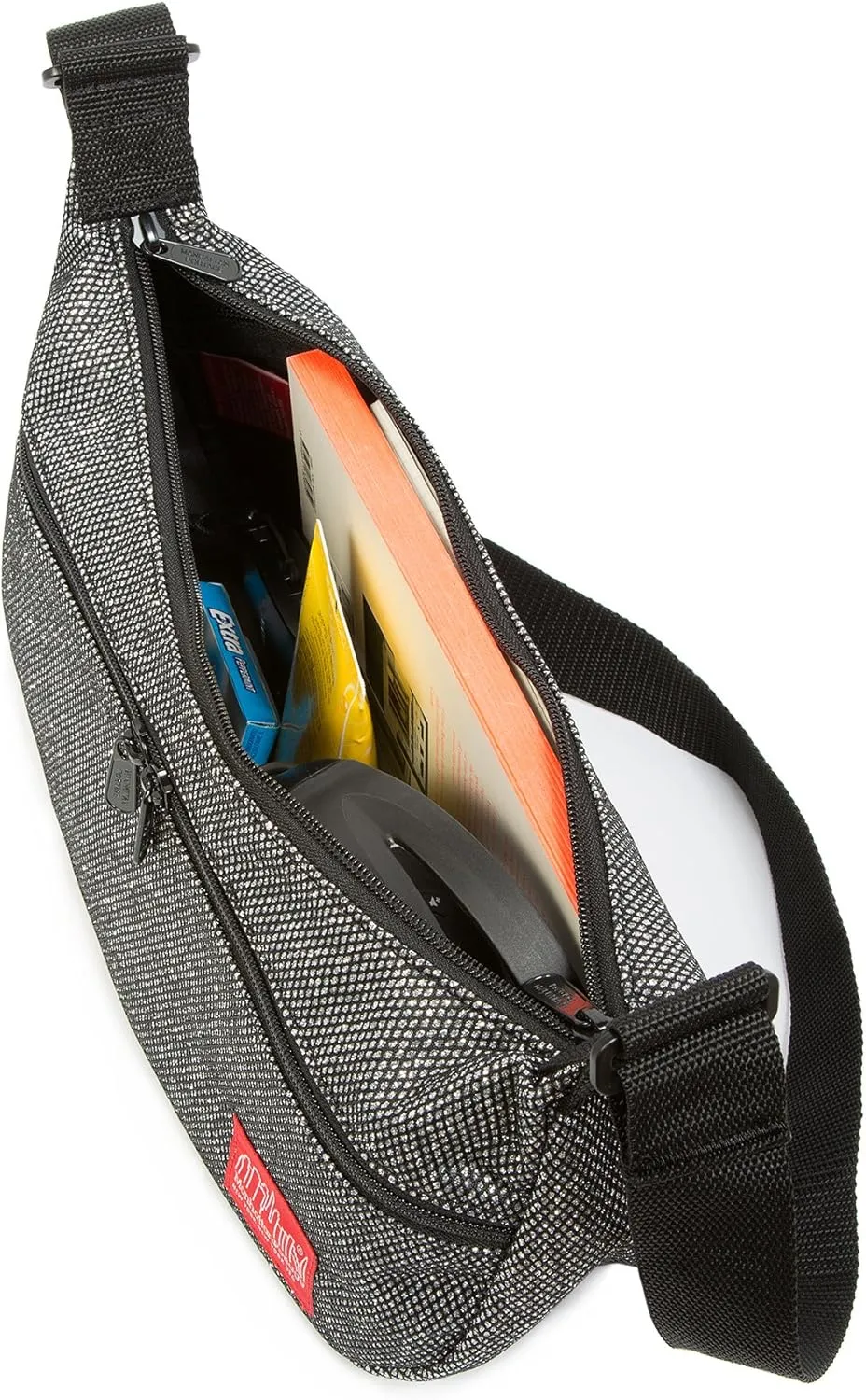 Manhattan Portage MIDNIGHT CRESCENT STREET SHOULDER BAG