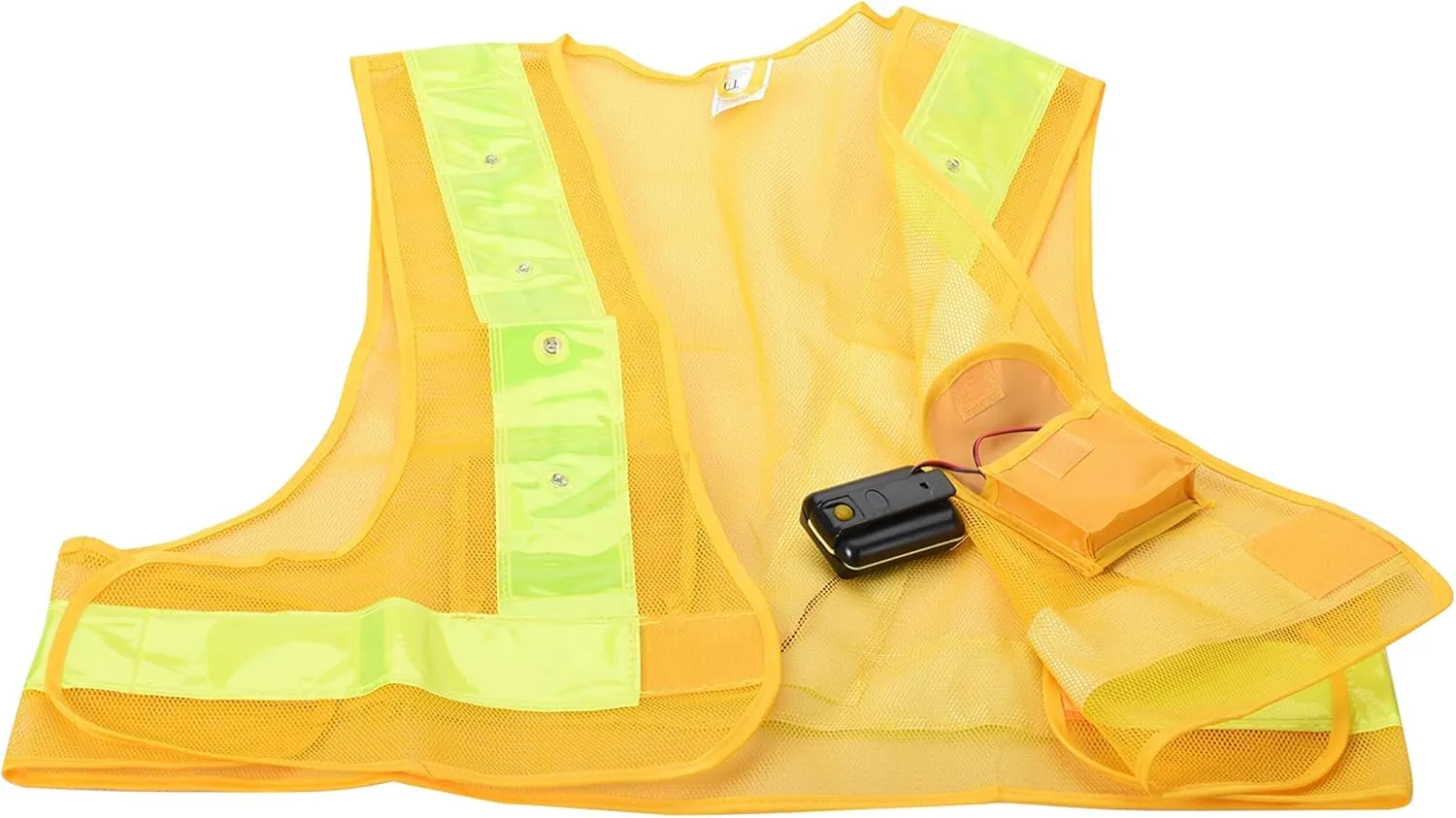 Maxsa 20029 Unisex-Adult Reflective Safety Vest with 16 LEDs