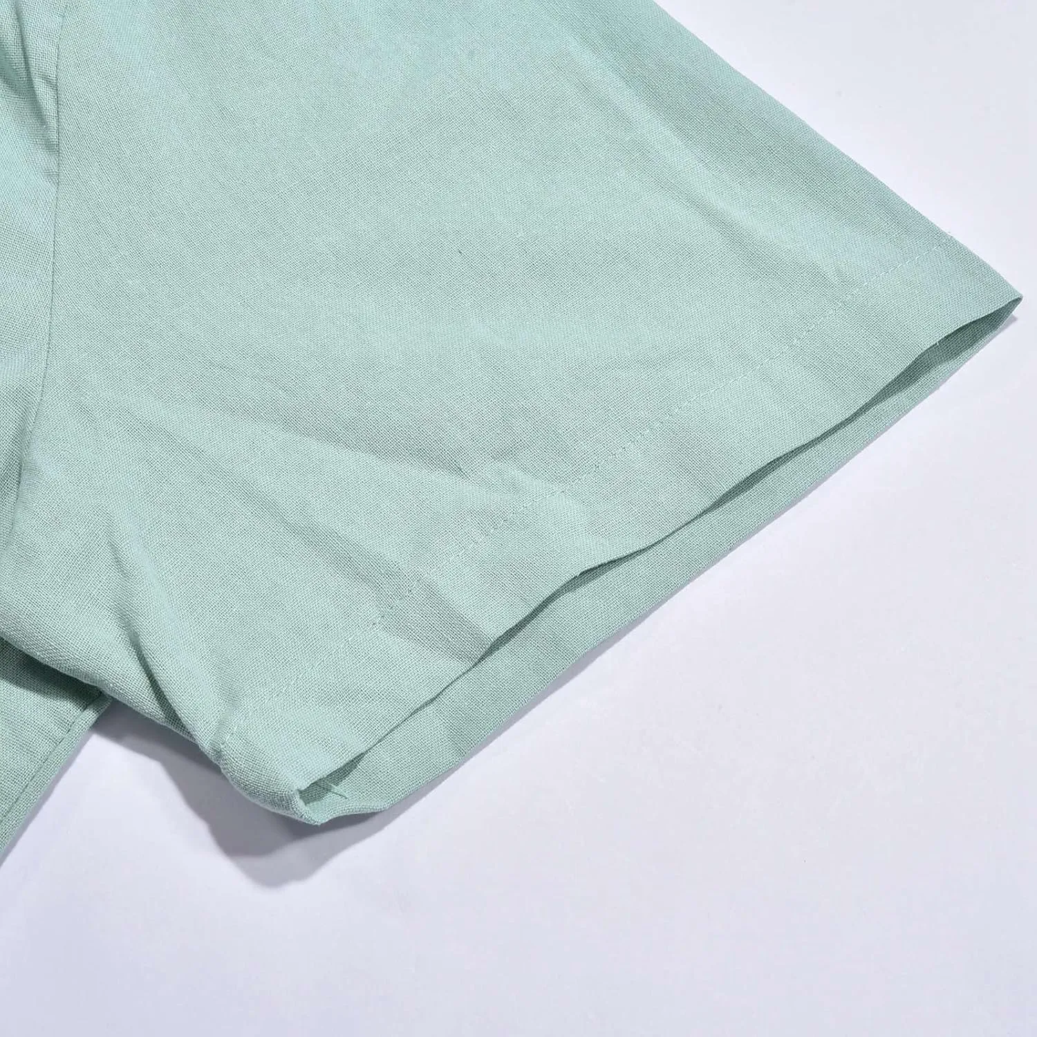 Men's Button Down Shirts Short Sleeve Casual Casual Cotton Summer Beach Wedding Shirts with Pocket Mens Fashion