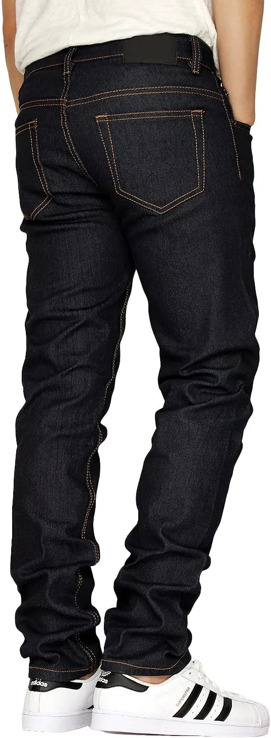 Men's Skinny FIT Unwashed RAW Denim Jeans