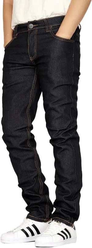 Men's Skinny FIT Unwashed RAW Denim Jeans