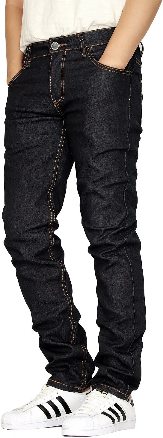 Men's Skinny FIT Unwashed RAW Denim Jeans