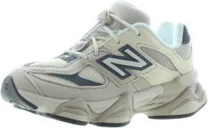 New Balance 9060 Big Kids Shoes (Black Castlerock, 7)