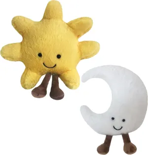 New Moon Sunshine Plush Toy Cute Smile Fun Filled Animal Pillow Soft Plush Toy for Children's Birthday Gift