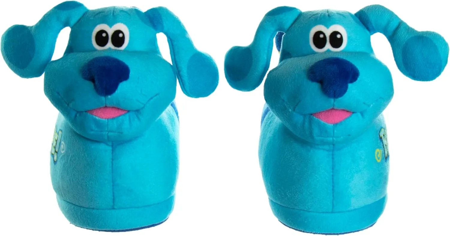 Nickelodeon Boy's Blues Clues Slippers Lightweight Comfort Soft Aline Plush House Shoes Girls