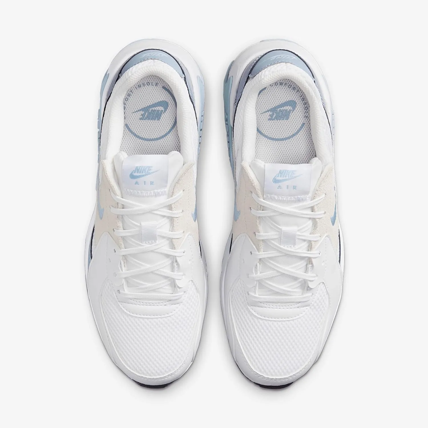 Nike Air Max Excee Women's Shoes (CD5432-138, White/Ashen Slate/Black/Light Armory Blue)