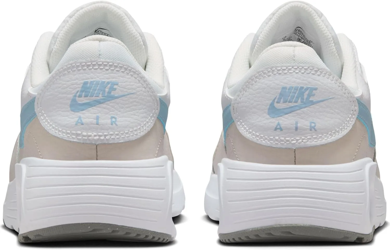 Nike Air Max SC Women's Shoes (CW4554-126, Summit White/Light Orewood Brown/White/Light Armory Blue)