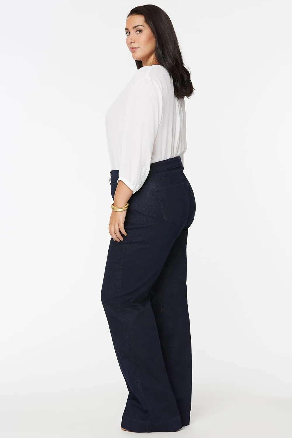 NYDJ Women's Plus Size Teresa Trouser Jeans | Slimming & Flattering Fit