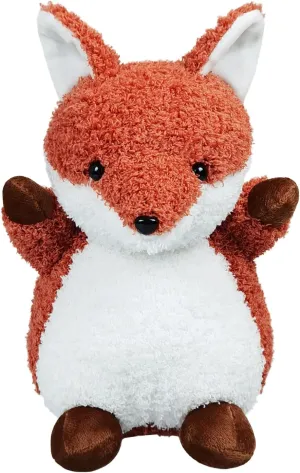 Orange Plush Fox Stuffed Animal Toy, Soft Cuddly Plushie Hugger Toy for Boys & Girls, Gifts for Kids or Girlfriend, 11 Inches