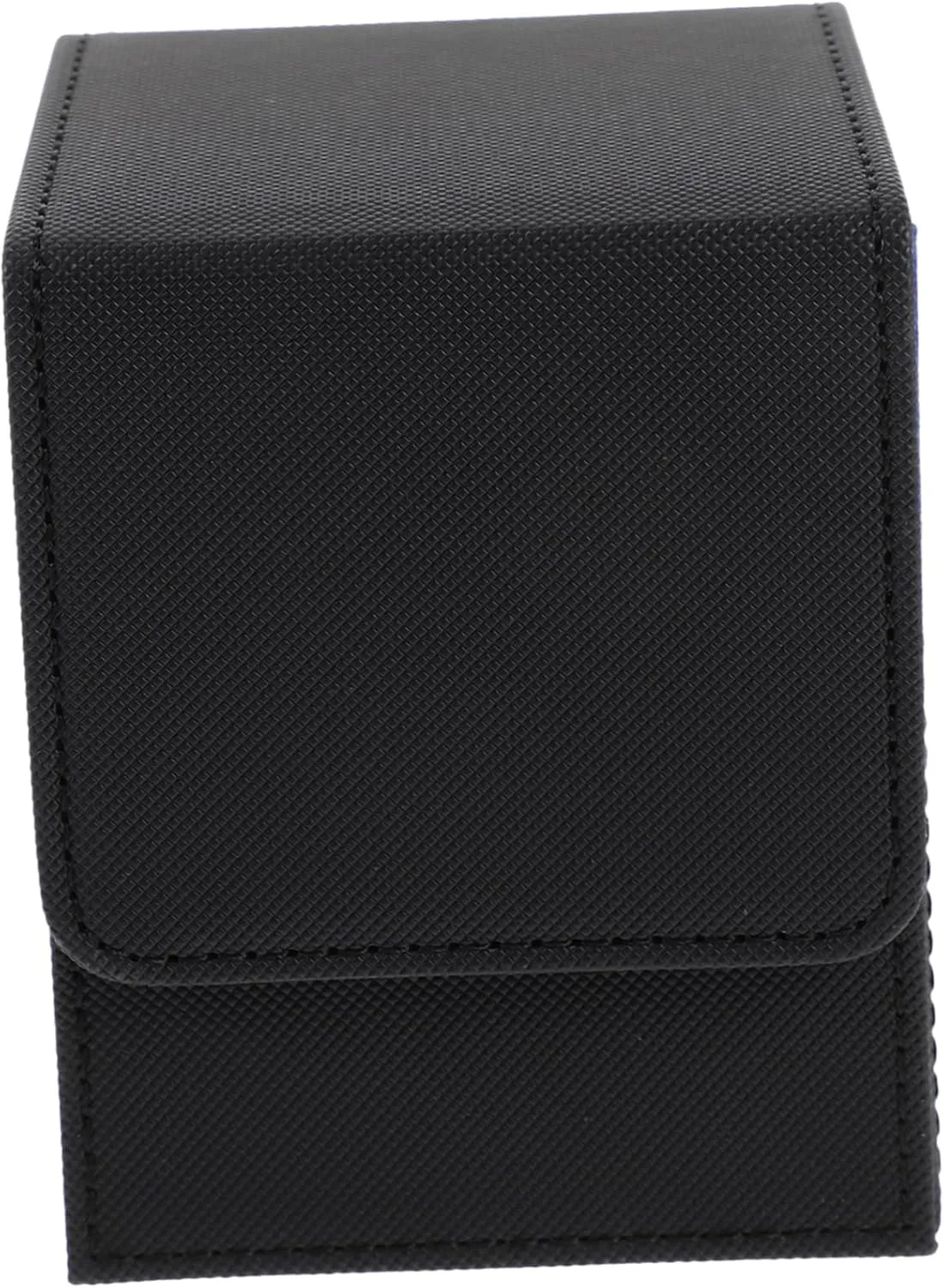 Pu Leather Card Decks Storage Box Playing Card Holder for Home Compact Organizer Dice Tokens for Gaming and Collectors Capacity Interior