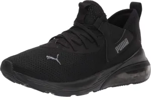 PUMA Cell Vive Jr Boys' Youth Running 4.5 M US Big Kid Black-Grey