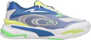 PUMA RS-Fast Paradise Puma White/Star Sapphire/Elektro Green/Soft Fluo Yellow 10.5 D (M)