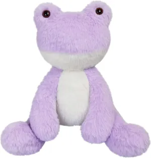 Purple Frog Stuffed Animal, 12 Inches Plush Frog Toy, Soft Cuddly Plushie Hugger Toy for Boys Girls, Gifts for Kids or Girlfriend