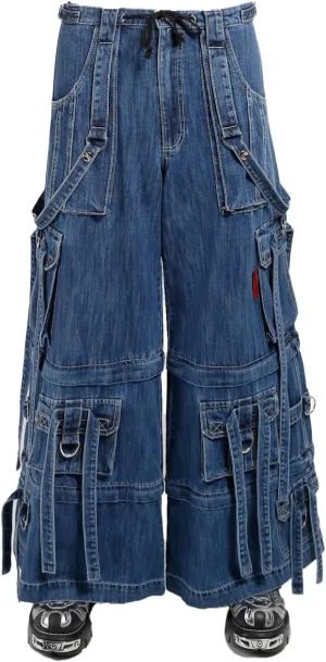 Ring Strap Pants [Indigo Denim] 3XL
