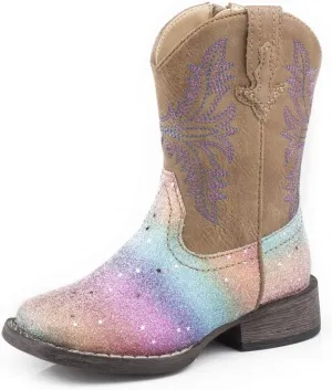 ROPER Baby Girl's Glitter Rainbow (Toddler)