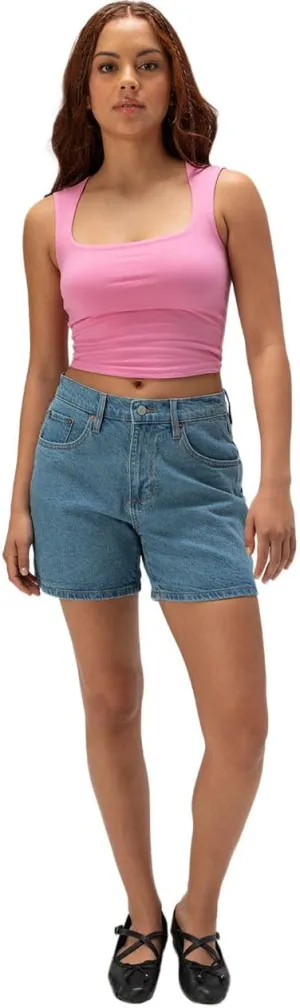 Rsq Womens High Rise Midi Shorts