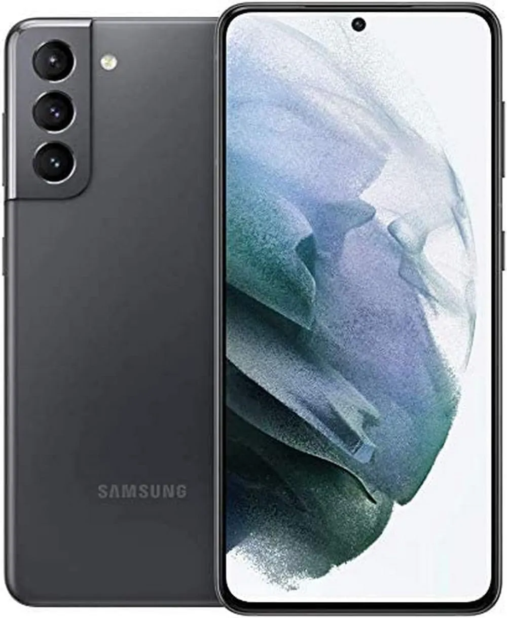 SAMSUNG Galaxy S21 5G, US Version, 128GB, Phantom Gray - T-Mobile (Renewed)