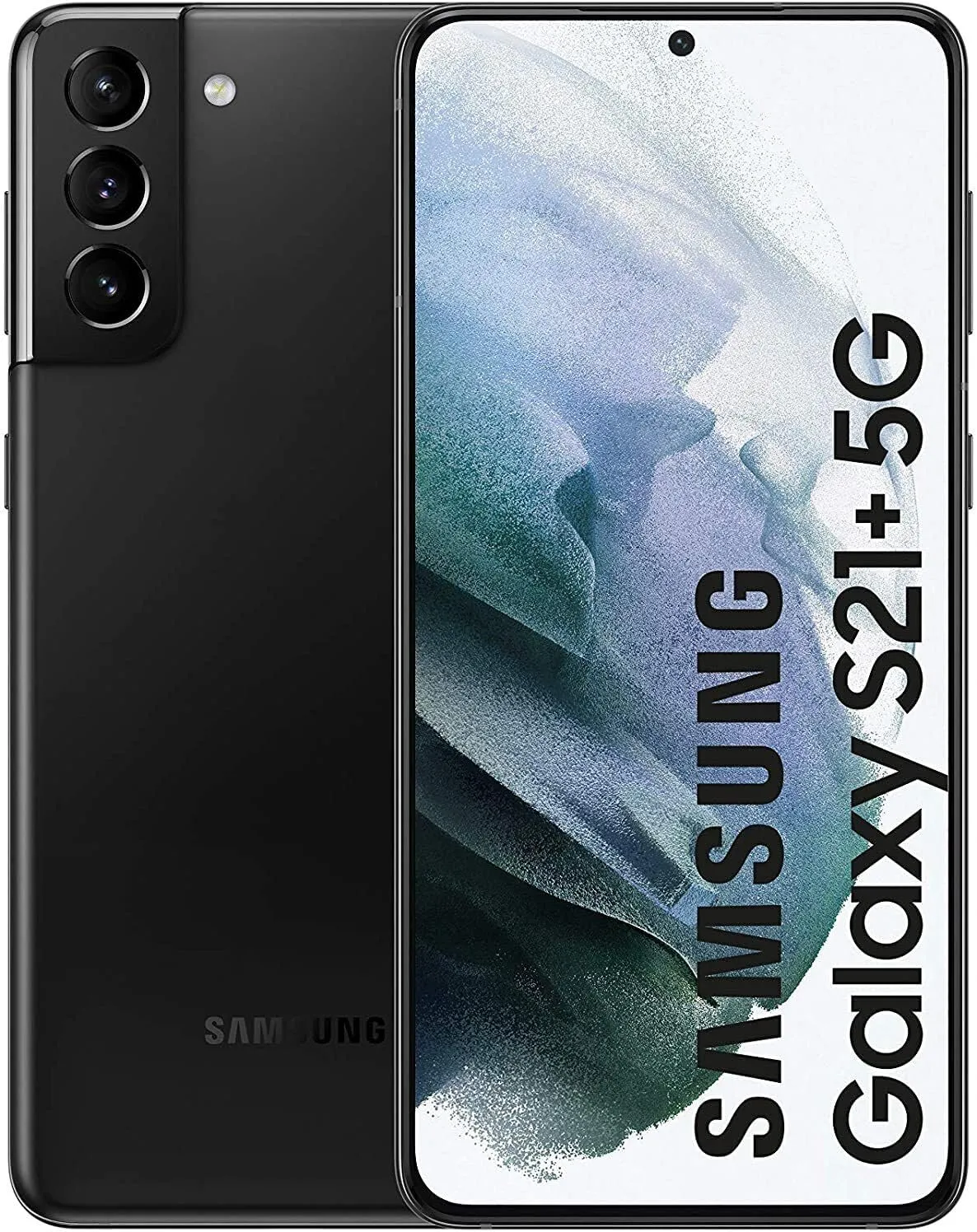 SAMSUNG Galaxy S21  Plus 5G, US Version, 128GB, Phantom Black - Verizon (Renewed)