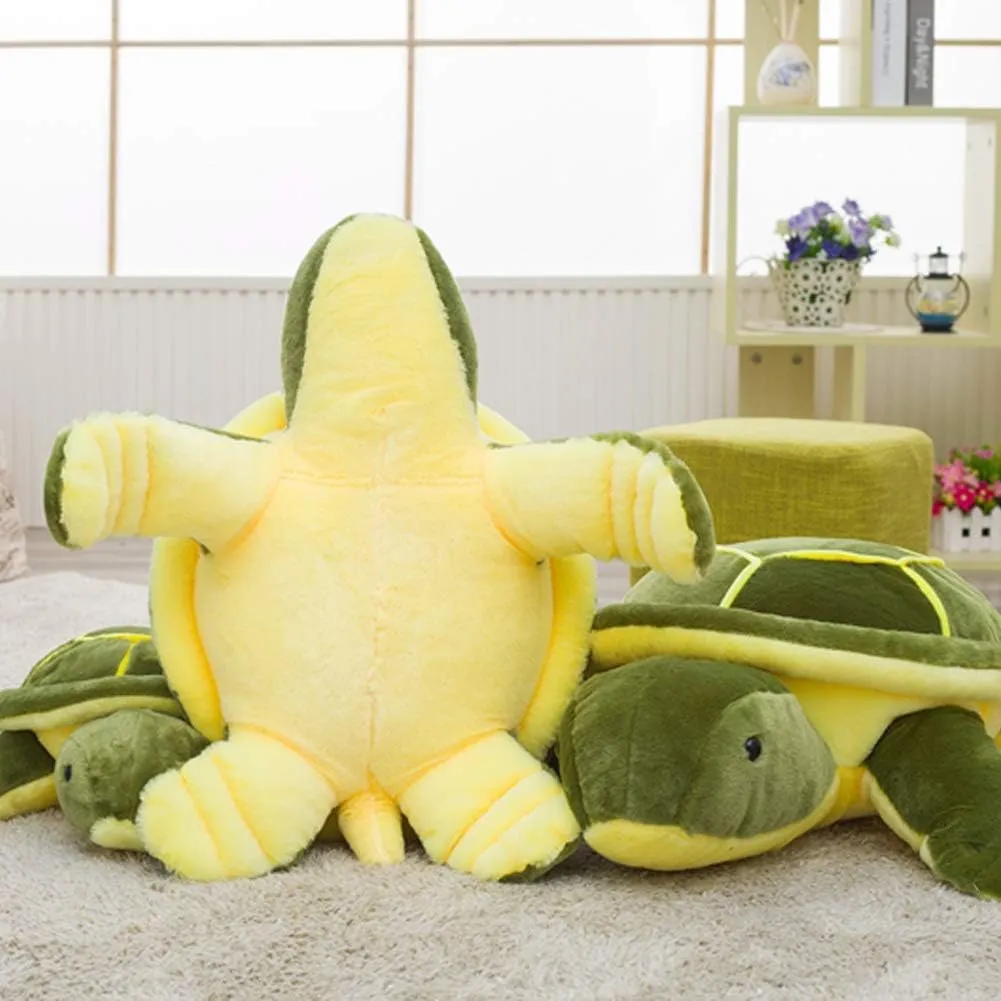 Sea Turtle Stuffed Animal Plush Pillow,Tortoise Plush Toys Doll Gifts for Kids,Girls, 15.7 inch