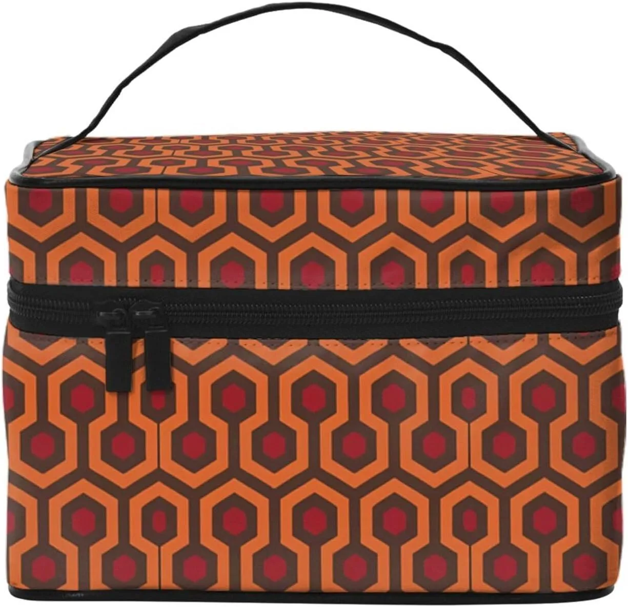 Shining Overlook Stylish And Practical An Indispensable Travel Cosmetic Bag With Extra Large Capacity Compartments And Zipper Closure Water Proof