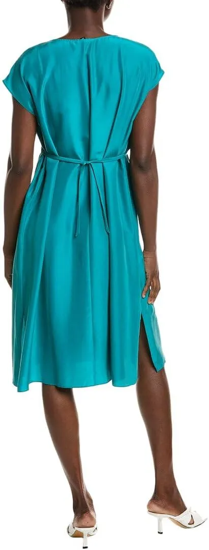 Silk Midi Dress
