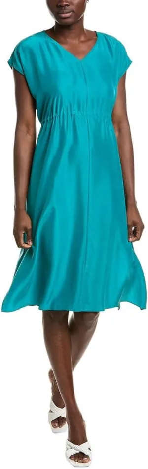 Silk Midi Dress
