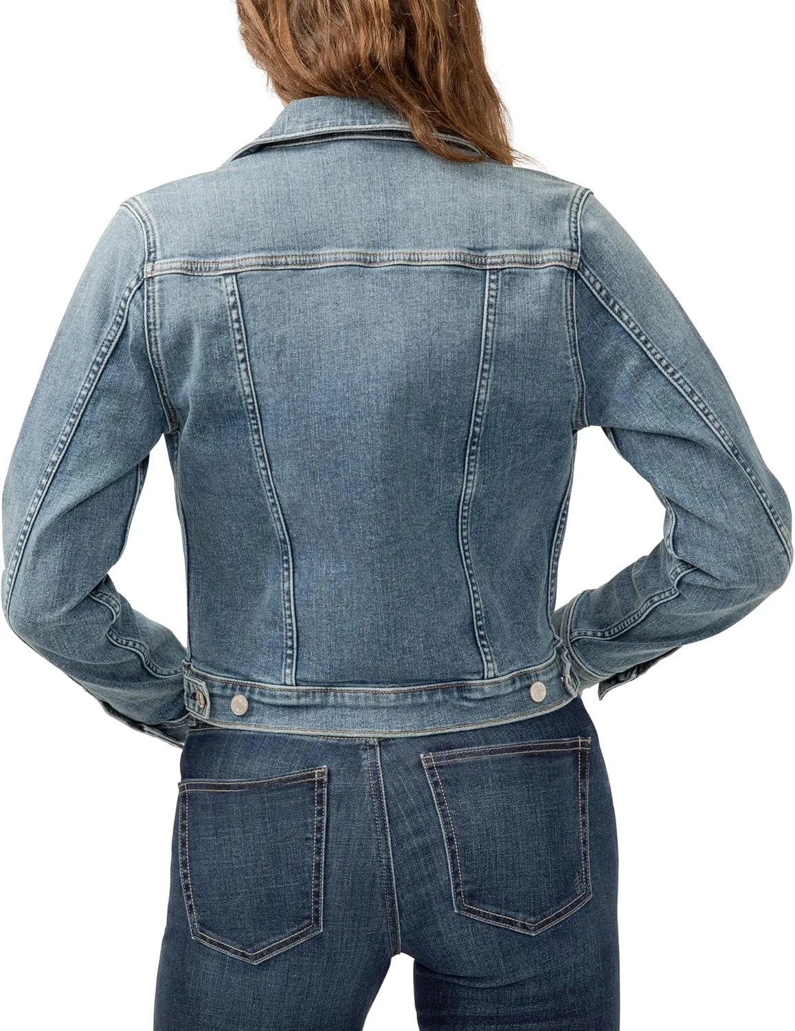 Silver Jeans Co. Women's Fitted Denim Jacket