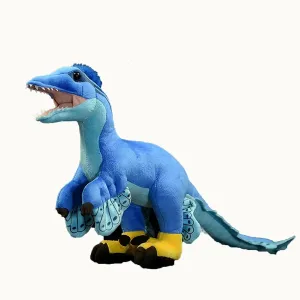 Simulation Microraptor Plush Toys, Soft Realistic Microraptor Stuffed Animals, Dinosaur Plush Toy Gifts for Kids Home Decor Suitable for All Ages