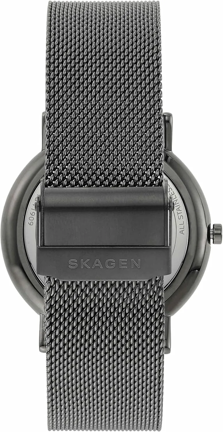Skagen Signatur Minimalist Men's Watch with Stainless Steel Bracelet, Mesh or Leather Band