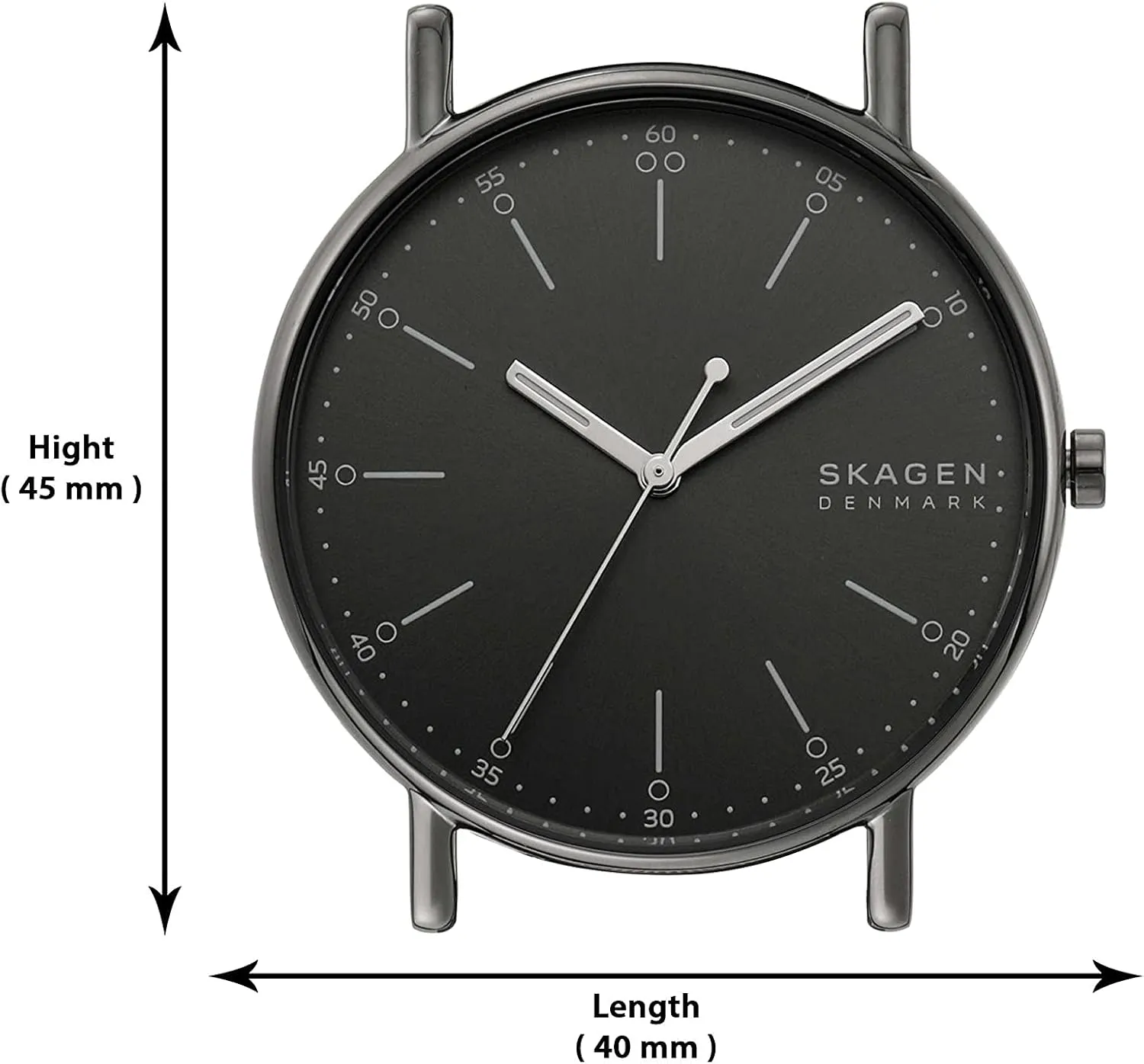 Skagen Signatur Minimalist Men's Watch with Stainless Steel Bracelet, Mesh or Leather Band