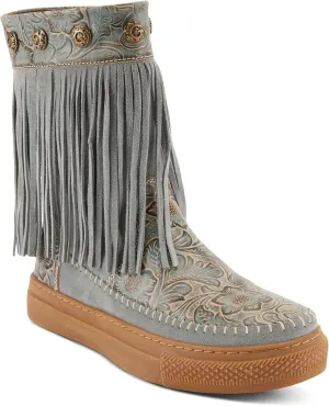 Spring Step L'Artiste Women's Fringely Booties