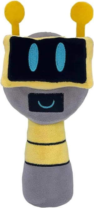 Sprunki Plush Sprunki Game Plush Toys Soft Stuffed Animal Pillow Figure Doll Christmas Birthday Gifts for Adult Kids Home Decor (Yellow-A)