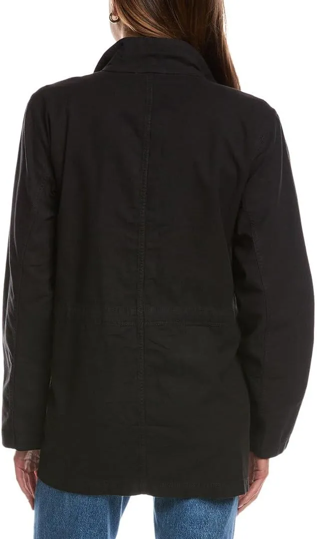 Stand Collar Long Jacket